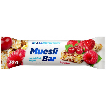 Cereal bar AllNutrition - Muesli Bar (30 grams) cranberry-raspberry