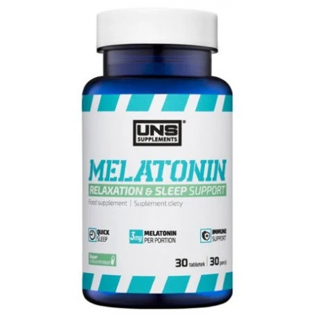 Мелатонін UNS - Melatonin 3 мг (90 пігулок)