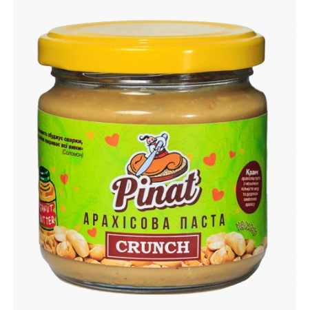 Арахісова паста Pinat - Crunch