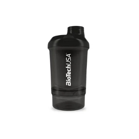 Shaker BioTech - Wave+Compact Panther Black (500 ml + 150 ml) black