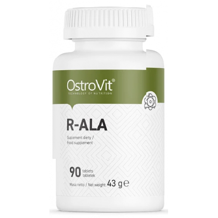 R-альфа-ліпоєва кислота OstroVit - R-ALA (90 таблеток)