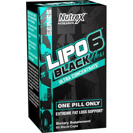 Fat Burner Nutrex Research - Lipo-6 Black Hers