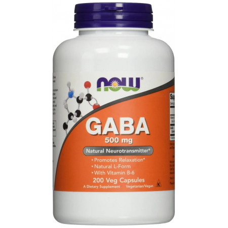 GABA Now Foods - GABA 500 mg