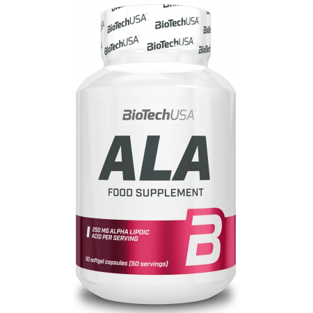 Антиоксидант BioTech - ALA 250 мг (50 капсул)