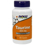 Таурин Now Foods - Taurine 500 мг (100 капсул)