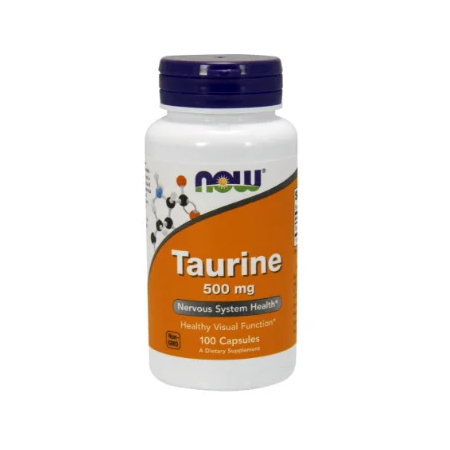 Таурін Now Foods - Taurine 500 мг (100 капсул)