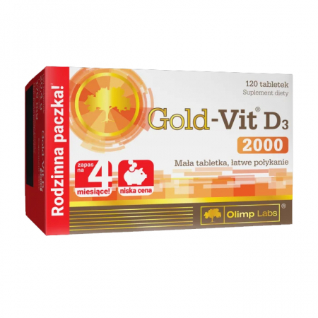Вітаміни Olimp Labs - Gold-Vit D3 2000 (120 пігулок)