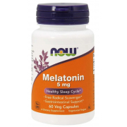 Мелатонин Now Foods - Melatonin 5 мг (60 капсул) (сон и режим)
