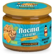 Cashew paste Master Bob - Cashew Butter with honey (200 grams)