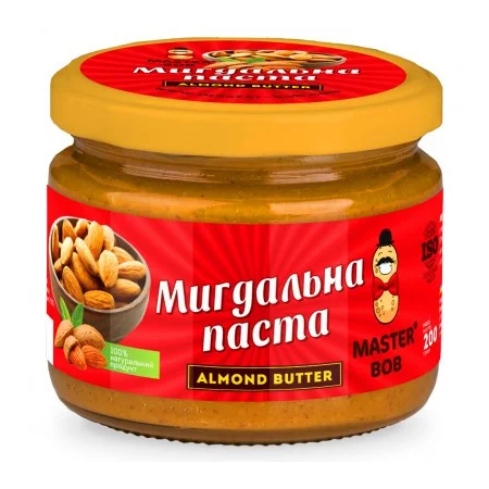 Мигдальна паста Master Bob - Almond Butter (200 грам)