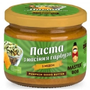 Pumpkin seed paste Master Bob - Pumpkin Seeds Butter with honey (300 grams)