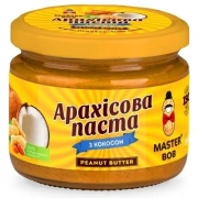 Арахісова паста Master Bob - Peanut Butter з кокосом