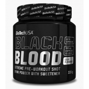 Предтренировочный комплекс BioTech - Black Blood + Caffeine (300 грамм)