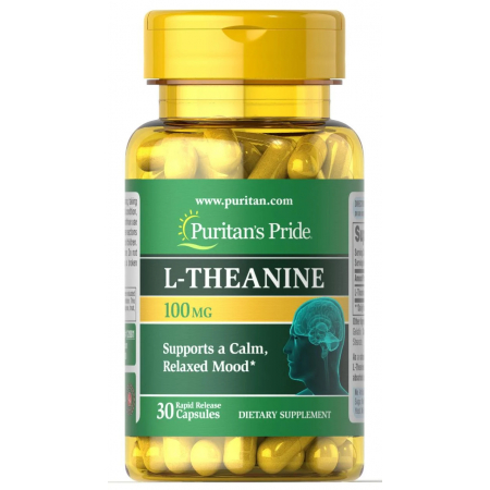Puritan's Pride Relaxant - L-Theanine 100mg
