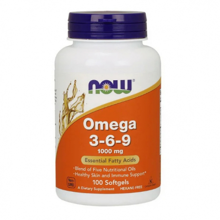 Омега Now Foods - Omega 3-6-9 1000 мг