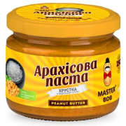 Арахісова паста Master Bob - Crunchy Peanut Butter з морською сіллю кранч