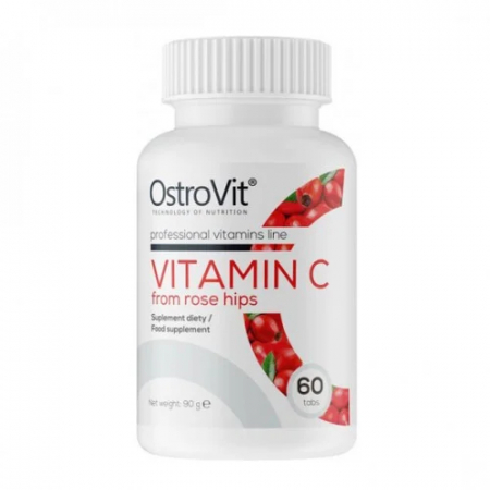 Вітаміни OstroVit - Vitamin C From Rose Hips (60 пігулок)