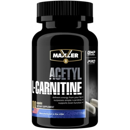 Ацетил L-карнитин Maxler - Acetyl L-Carnitine (100 капсул)