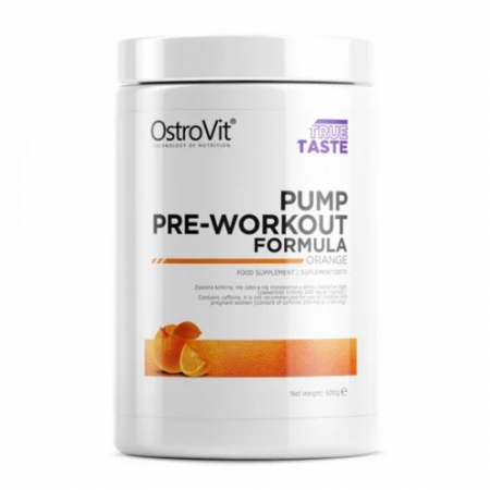 Pre-workout complex OstroVit - PUMP Pre-Workout Formula (500 grams)