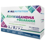 Адаптоген AllNutrition - Ashwagandha + Guarana (30 капсул)