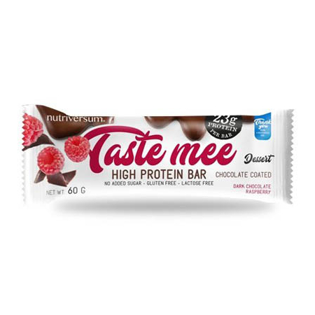 Батончик Nutriversum - Taste Mee (60 грам) chocolate-rasberry/шоколад-маліна