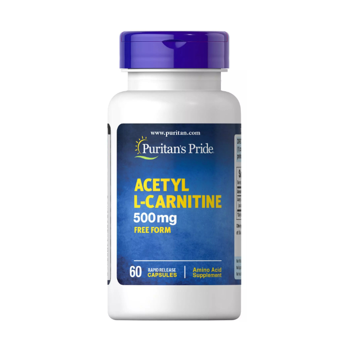 Ацетил L-карнитин Puritan's Pride - Acetyl L-Carnitine 500 мг (60...