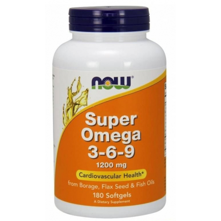 Omega Now Foods - Omega 3-6-9 1200 mg (180 capsules)