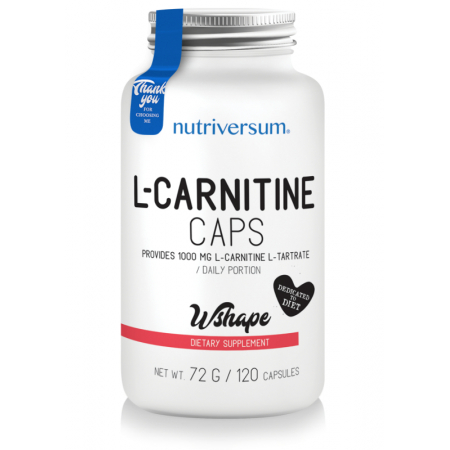 Карнітин Nutriversum - L-Carnitine Caps (120 капсул)