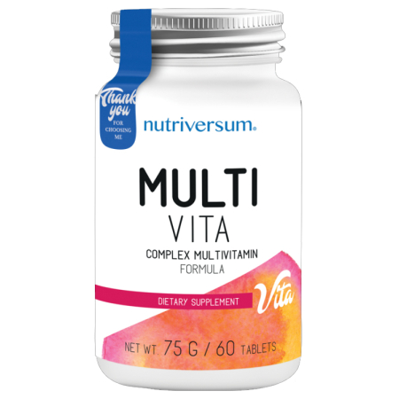 Мультивитаминный комплекс Nutriversum - Multi Vita (60 таблеток)