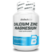 Мінеральний комплекс BioTech - Calcium Zinc Magnesium (100 пігулок)