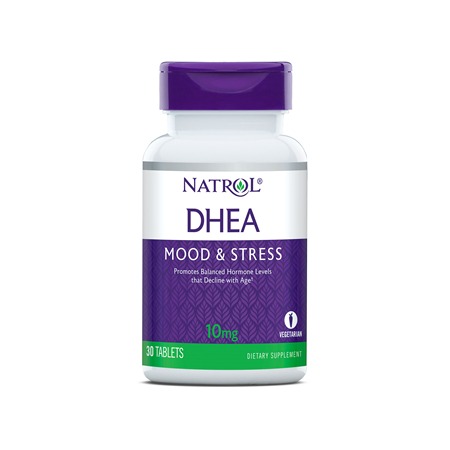 Підтримка рівня гормонів Natrol – DHEA 10 мг (30 капсул)