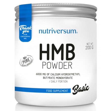 Аминокислоты Nutriversum - HMB Basic (200 грамм)