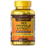 Прополис Puritan's Pride - Bee Propolis Extract 500 мг (200 капсул)