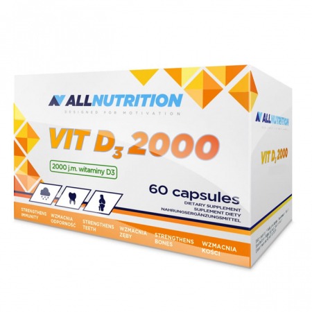 Вітаміни AllNutrition - Vit D3 2000 (60 капсул)