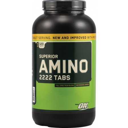 Амінокислоти Optimum Nutrition - Superior Amino 2222 (320 таблеток)