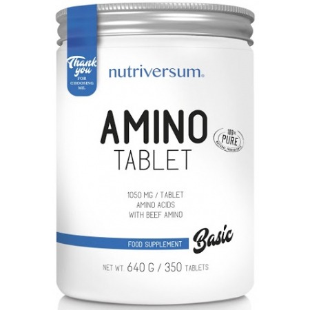 Амінокислоти Nutriversum - Amino Tablet Basic (350 таблеток)