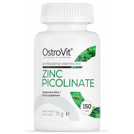 Цинк OstroVit - ZInc Picolinate (150 пігулок)