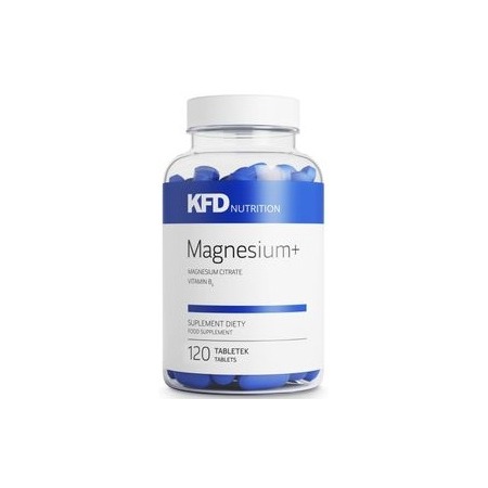 Magnesium+ KFD Nutrition 120 tabs.