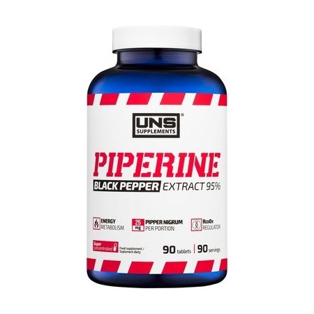 Блокатор жиров UNS - Piperine Extract 95% (90 таблеток)