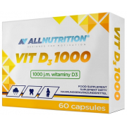 Витамины AllNutrition - Vit D3 1000 (60 капсул) 