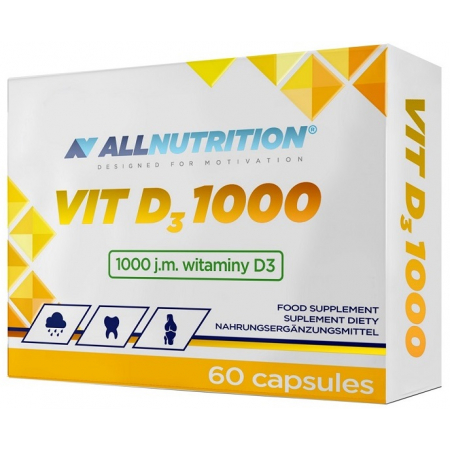 Вітаміни AllNutrition - Vit D3 1000 (60 капсул)