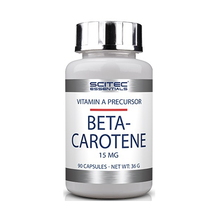 Витамины Scitec Nutrition - Beta-Carotene 15 мг (90 капсул)