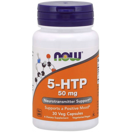 Релаксант Now Foods - 5-HTP 50 мг