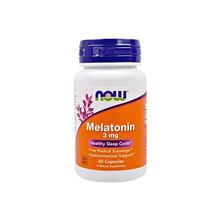 Мелатонін Now Foods - Melatonin 3 мг (сон та режим)