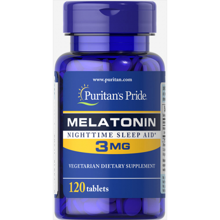 Мелатонін Puritan's Pride - Melatonin 3 мг