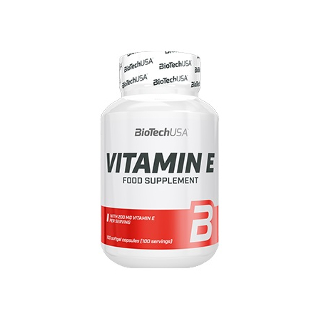 Вітаміни BioTech - Vitamin E 200 мг (100 капсул)