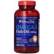 Омега Puritan`s Pride - Omega 3 Fish Oil 1200 мг