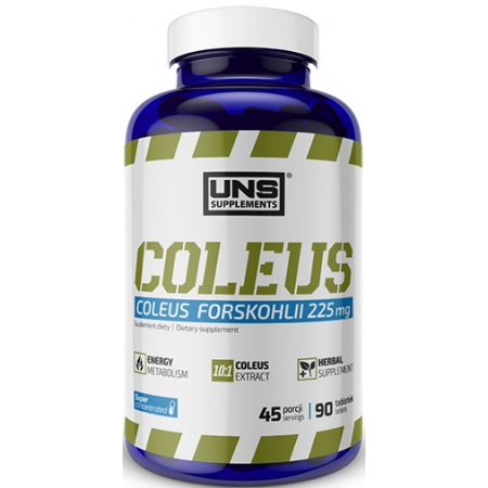 Жироспалювач UNS - Coleus Forskohlii 225 мг (90 капсул)