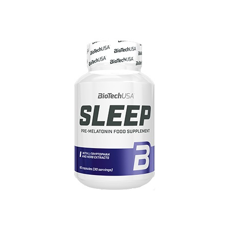 Сон и режим BioTech - Sleep Pre-Melatonin (60 капсул)