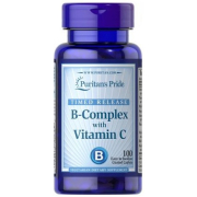 Puritan's Pride - B-Complex with Vitamin C (100 Tablets)